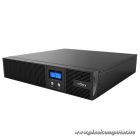 NJOY Szünetmentes 1500VA - Anser 1500 (8 IEC C13, line-interaktív, LCD kijelző, 2U rack) AKKU NÉLKÜL!