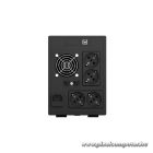 NJOY Szünetmentes  1500VA - Cadu 1500 (4 Schuko, line-interaktív, USB menedzsment, RJ11/45 vonalvédelem(1Gb/s), fekete)