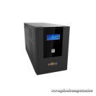NJOY Szünetmentes  1500VA - Cadu 1500 (4 Schuko, line-interaktív, USB menedzsment, RJ11/45 vonalvédelem(1Gb/s), fekete)