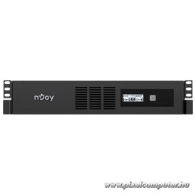   NJOY Szünetmentes 800VA - Code 600 (4 IEC C13, line-interaktív, USB menedzsment, szoftver, LCD kijelző, 2U rack)