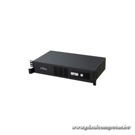   NJOY Szünetmentes 800VA - Code 800 (4 IEC C13, line-interaktív, USB menedzsment, szoftver, LCD kijelző, 2U rack)