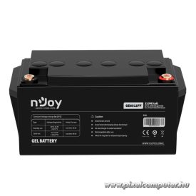   NJOY akkumulátor - GE6512FF (12V/65Ah, T6, zárt, gondozás mentes, GEL)