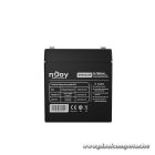 NJOY Szünetmentes akkumulátor - GP05122F (12V/5Ah, T2/F2, zárt, gondozás mentes, AGM)