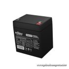 NJOY Szünetmentes akkumulátor - GP05122F (12V/5Ah, T2/F2, zárt, gondozás mentes, AGM)