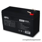 RPC Akkumulátor - GP07121L (12V/7Ah, T1/F1, zárt, gondozás mentes, AGM)