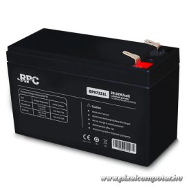   RPC Akkumulátor - GP07121L (12V/7Ah, T1/F1, zárt, gondozás mentes, AGM)