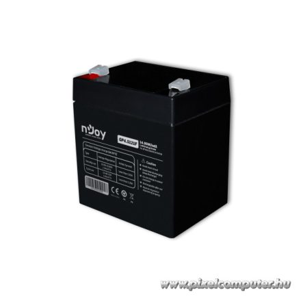 NJOY Akkumulátor - GP4.5121F (12V/4.5Ah, T1/F1, zárt, gondozás mentes, AGM)
