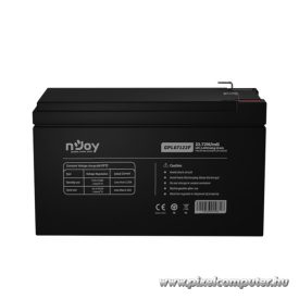   NJOY Szünetmentes akkumulátor - GPL07122F (12V/7Ah, Long-life, T2/F2, zárt, gondozás mentes, AGM)