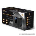 NJOY Szünetmentes  600VA - Horus Plus 600 (2 Schuko, line-interaktív, RJ11 védelem, USB, szoftver, LCD kijelző, fekete)
