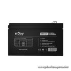 NJOY Szünetmentes akkumulátor - HR09122F (12V/9Ah, High Rate Discharge,  Long-life, T2/F2, zárt, gondozás mentes, AGM)