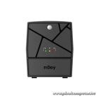 NJOY Szünetmentes  1000VA - Keen 1000 USB (4 Schuko, line-interaktív, USB menedzsment, RJ11/45 vonalvédelem, fekete)