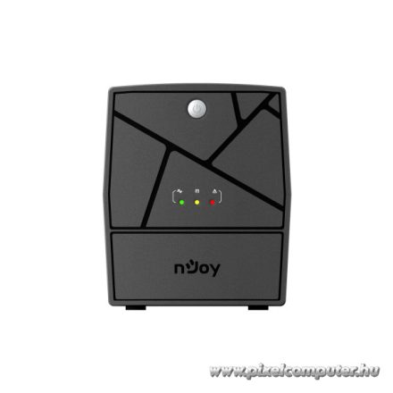 NJOY Szünetmentes  1000VA - Keen 1000 USB (4 Schuko, line-interaktív, USB menedzsment, RJ11/45 vonalvédelem, fekete)