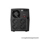 NJOY Szünetmentes  1000VA - Keen 1000 USB (4 Schuko, line-interaktív, USB menedzsment, RJ11/45 vonalvédelem, fekete)