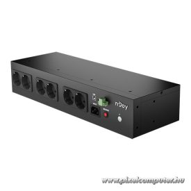   NJOY Szünetmentes 800VA - Theron 800 (8 Schuko, Off-line (VFD), USB menedzsment, 2U rack)