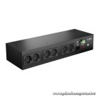 NJOY Szünetmentes 800VA - Theron 800 (8 Schuko, Off-line (VFD), USB menedzsment, 2U rack)