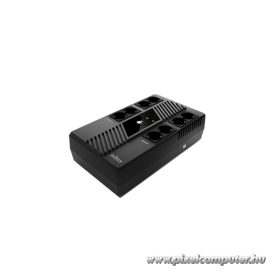   NJOY Szünetmentes 600VA - Token 600 (8 Schuko, line-interaktív, HID USB, túlfeszültség védett, fekete)
