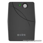 S-Link szünetmentes 600VA - FORCE U6 (600VA, 12V7Ah*1, 360W, Line-Interactive, 2 schuko)