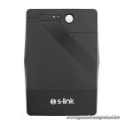 S-Link szünetmentes 1000VA - MIGHT U100 (1000VA, 12V7Ah*2, 600W, Line-Interactive, 4 schuko)