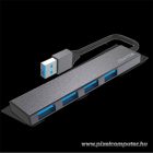 Advance USB Hub - XPAND SMART (USB-A to 4x USB-A3.0, szürke)