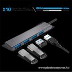 Advance USB Hub - XPAND SMART (USB-A to 4x USB-A3.0, szürke)