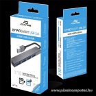 Advance USB Hub - XPAND SMART (USB-A to 4x USB-A3.0, szürke)