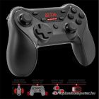 Advance Gamepad Vezeték Nélküli - GTA Gamepad (USB, 12 gomb, PC és PS3 kompatibilis, fekete-piros)