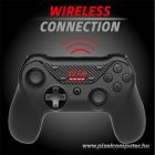 Advance Gamepad Vezeték Nélküli - GTA Gamepad (USB, 12 gomb, PC és PS3 kompatibilis, fekete-piros)