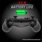 Advance Gamepad Vezeték Nélküli - GTA Gamepad (USB, 12 gomb, PC és PS3 kompatibilis, fekete-piros)