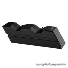 Rampage Gamepad töltő - RP-PS4 (dokkoló 2x PS4 kontroller töltéséhez, fekete)