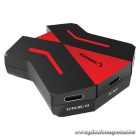 Rampage Egér/Billentyűzet adapter konzolokhoz - SWITCH (3x USB-A, 2x USB-C, PS4/PS3/Xbox One)