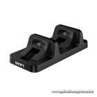 Snopy Gamepad töltő - SG-PS4 (dokkoló 2x PS4 kontroller töltéséhez, fekete)