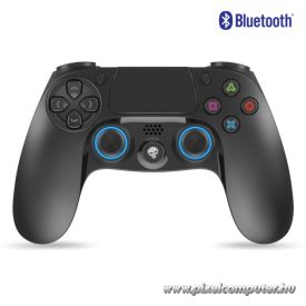   Spirit of Gamer Gamepad Vezeték Nélküli - XGP Bluetooth PS4 (USB, Vibration, PS4/PS3 kompatibilis, fekete-kék)