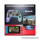 Spirit of Gamer Gamepad Vezeték Nélküli - Pulse Bluetooth (BT, Vibration, PC/iOS/Android kompatibilis, fekete-kék)
