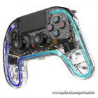 Spirit of Gamer Gamepad Vezeték Nélküli - NEON BT RGB (PC/PS3/PS4/iOS/Android, Bluetooth, RGB, átlátszó)