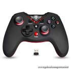 Spirit of Gamer Gamepad Vezeték Nélküli - XGP WIRELESS Red (USB, Vibration, PC és PS3 kompatibilis, fekete-piros)