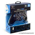 Spirit of Gamer Gamepad - XGP WIRED Blue (USB, 1,8m kábel, Vibration, PC és PS3 kompatibilis, fekete-kék)