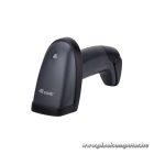 Equip Kézi Vonalkód olvasó - 351026 (2D, lézeres, állvánnyal, vezeték nélküli, nagy hatótáv, fekete)