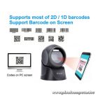 Equip Asztali Vonalkód olvasó - 351027 (2D, omnidirekcionális, vezetékes, fekete)