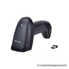 Equip Asztali Vonalkód olvasó - 351029 (2D, állványal, vezeték nélküli: 2,4 Ghz+Bluetooth, fekete)