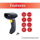 Equip Asztali Vonalkód olvasó - 351029 (2D, állványal, vezeték nélküli: 2,4 Ghz+Bluetooth, fekete)