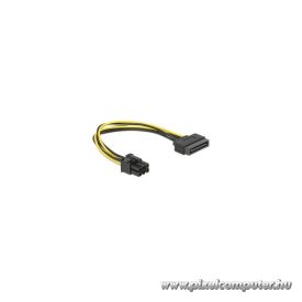 DELOCK Cable Power SATA 15pin -> 6pin PCI Express (82924)