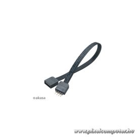 AKASA RGB LED hosszabbító kábel 4 pin 50cm AK-CBLD01-50BK