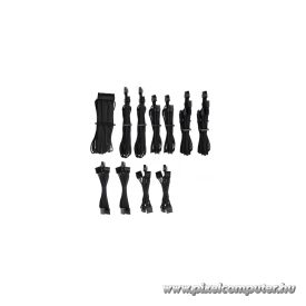   CORSAIR Premium Individually Sleeved PSU Cables Pro Kit Type 4 Gen 4 – Black