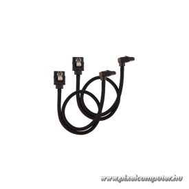 Corsair prémium fonott SATA 30cm 90° csatl. fekete