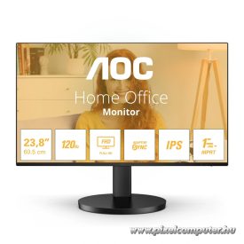   AOC IPS monitor 23.8" 24B3HA2, 1920x1080, 16:9, 250cd/m2, 14ms, VGA/HDMI, hangszóró, 100Hz