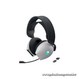   Dell Alienware Tri Mode Wireless Gaming Headset AW725H, Lunar Light