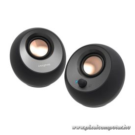 Creative Pebble V3 hangszóró - USB-C, Bluetooth, fekete