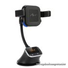 ART 4in1 univerzális autós telefontartó – Qi vezeték nélküli töltés, Bluetooth FM-transzmitter és kihangosító
