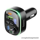 Car transmitter bluetooth Hoco 2 x USB A + USB C QC3.0 PD 20W E62 black