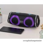Wireless speaker LED 2 x 5W 2h Hoco HC12 black